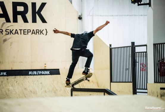 AvePark indoor modular skatepark