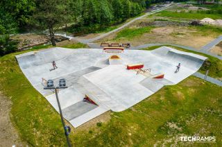 Bau von Skateparks