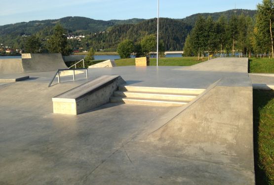  Lillehammer Skatepark in Norwegen