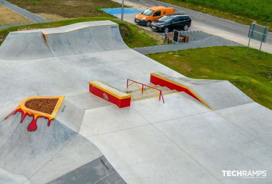 Skatepark-Entwurf