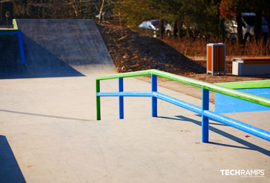 geländer skatepark zabierzów