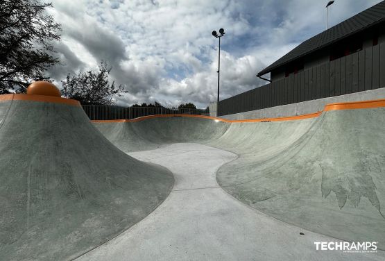 Bau von Skateparks