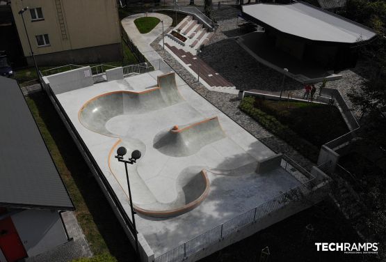 skatepark betonowy Radziechowy