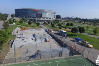 Skatepark monolitycznt Gdańsk