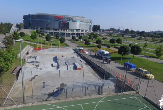 Skatepark monolitycznt Gdańsk