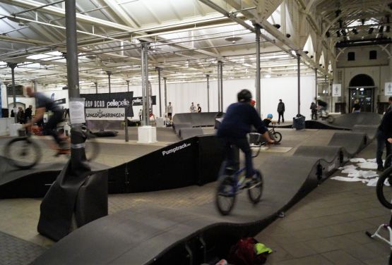 Bicycle track - Pumptrack in Copenhagen