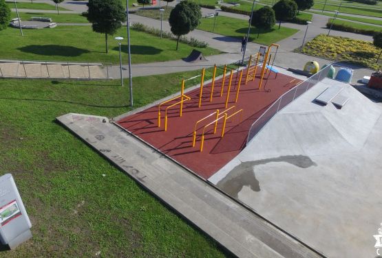 Techramps - beton skatepark Gdańsk