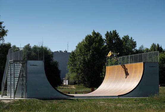 Vert ramp - BMX (Cracovie)