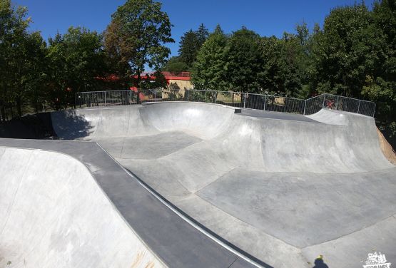 béton skatepark à Gorzów Wielkopolski