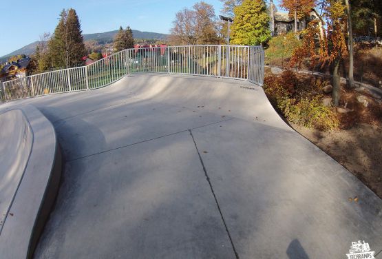 Mini Quarter à skatepark in Szklarska Poręba