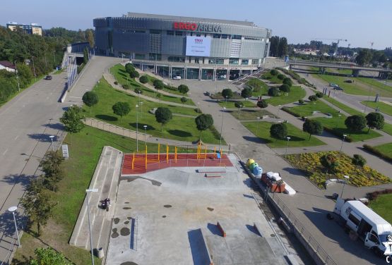 Ergo Arena Skatepark in Gdańsk