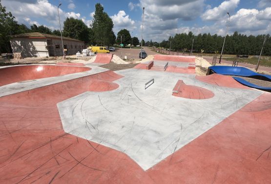 Béton skatepark - Sławno