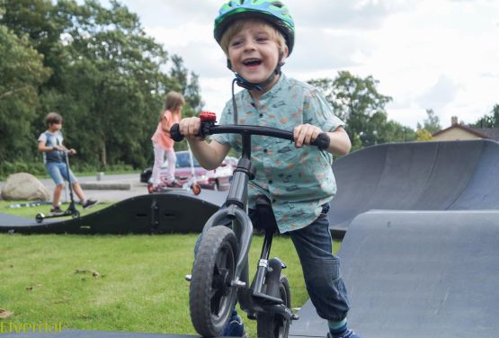 Pump track: una atracción para niños y adultos en Dinamarca