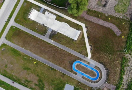Pumptrack modułowy w Chęcinach 