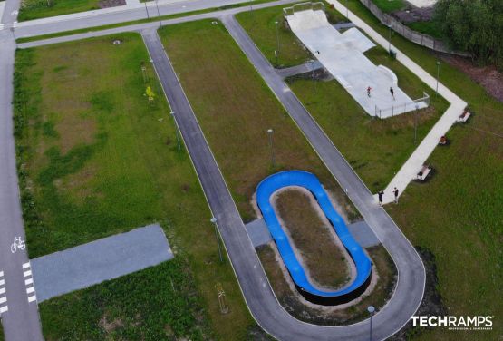 Skatepark and pumptrack in Chęciny