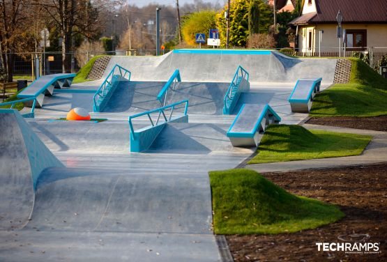 Conception et construction de skateparks en béton