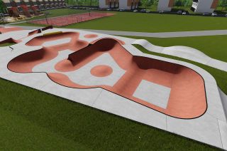 Wejherowo skatepark in Poland