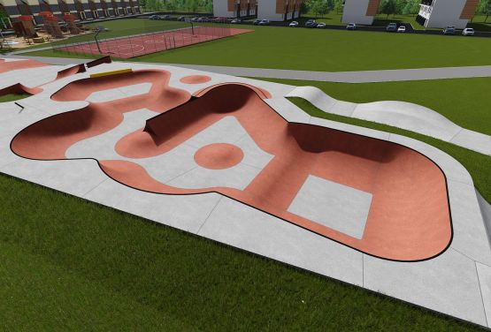 Wejherowo skatepark in Poland