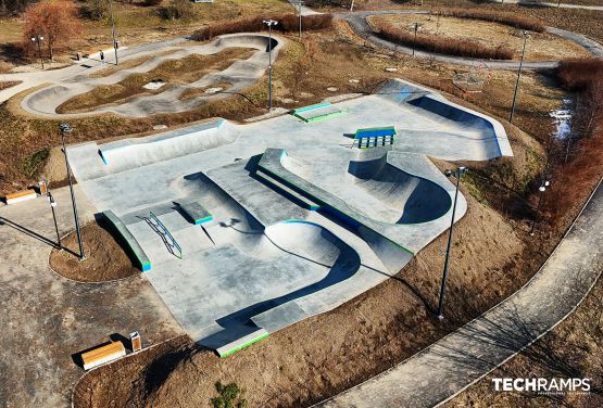 skatepark and pumptrack zabierzów