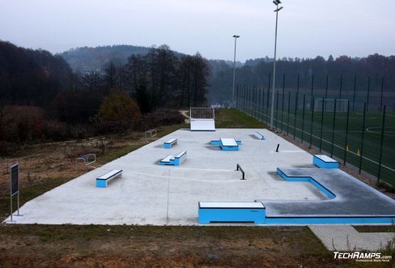 View of skatepark Torzym