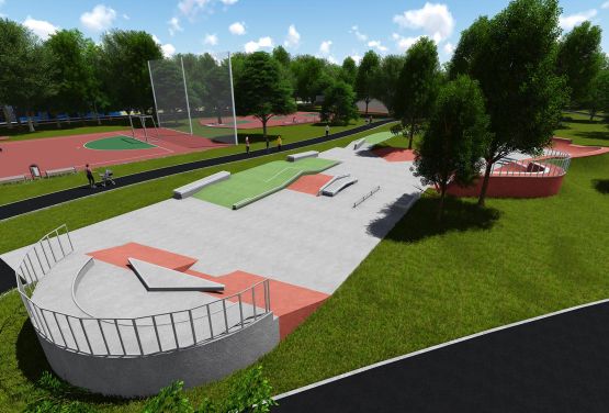 Concreto skatepark en Cracovia