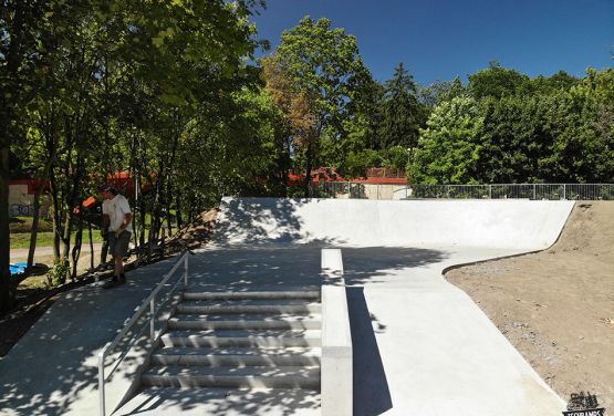 skatepark creado por Techramps Grupo