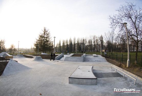 Der Bau der Skateplaza in Krakau ist abgeschlossen