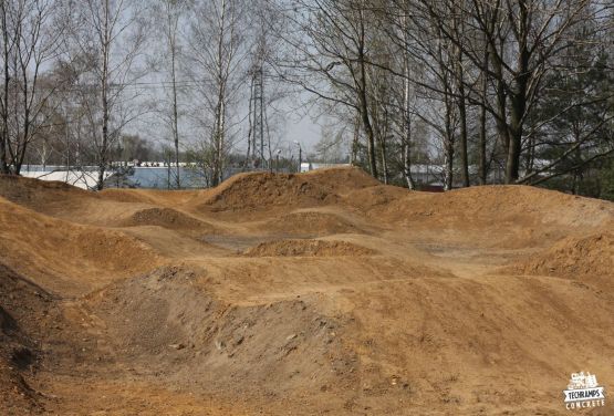 Dirt Park für Fahrräder in Olkusz