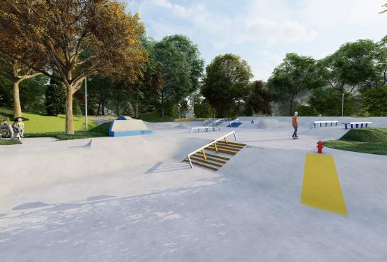 Skatepark Rybnik - Slo Concept