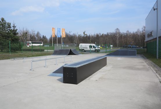 Elemente des skatepark - Tarnowskie Góry (Polen)