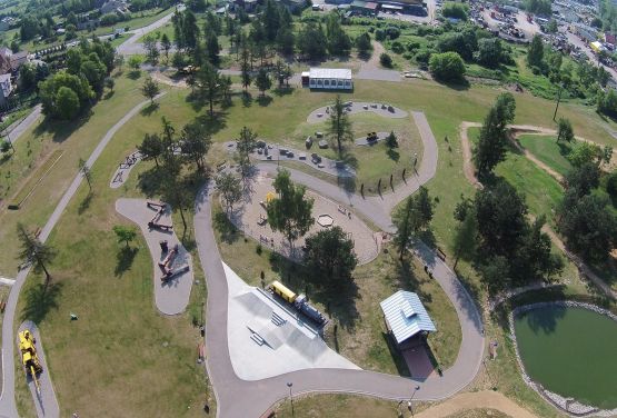 Skateplaza in Olkusz (Polen)