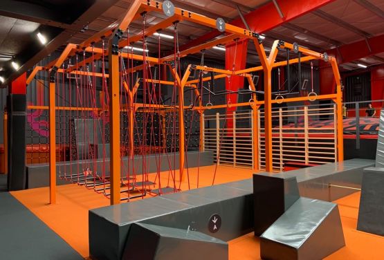 Hangar 646 - part of the obstacle course