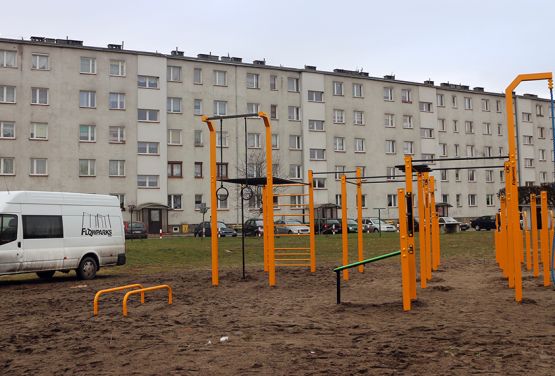  Equipamiento para entrenamiento callejero