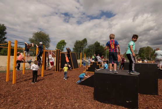 Flowpark - calistenia y parkour plaza en Noruega