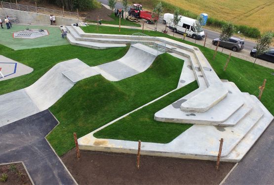 Klein Beton skatepark in Świecie