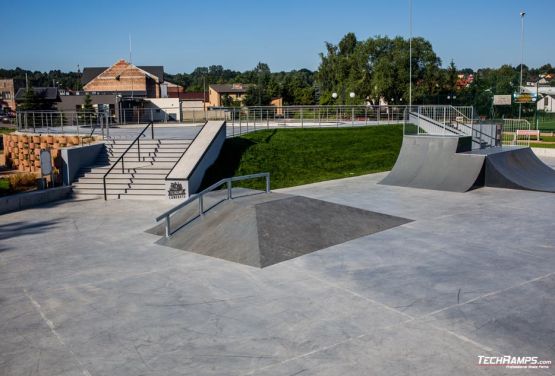 Techramps - skatepark Wąchock