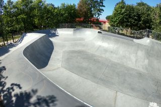 Concrete skatepark in Gorzów Wielkopolski