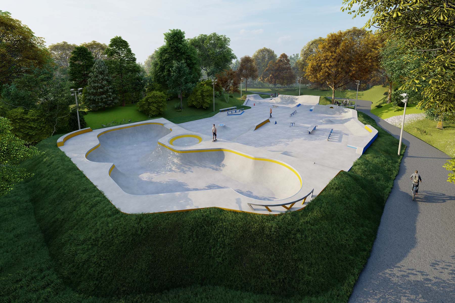 Concrete Skatepark Project Rybnik