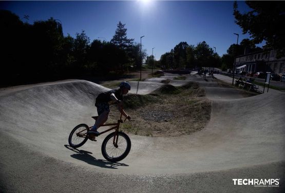 Skatepark en béton