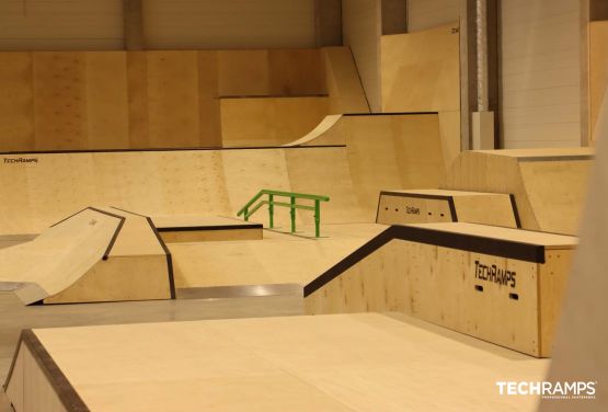 Year-round skatepark Cracow