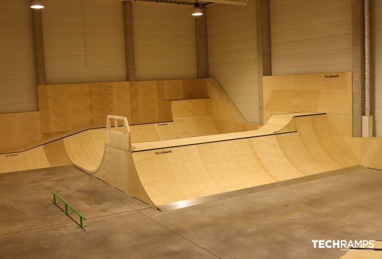 Year-round skatepark Cracow