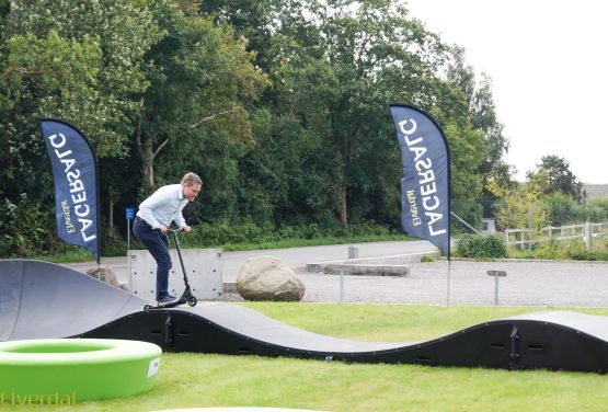 Modułowy pumptrack w Danii