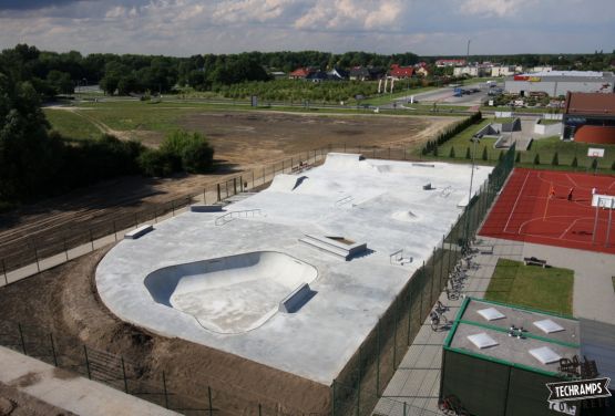 Konkreter Skatepark - Wolsztyn