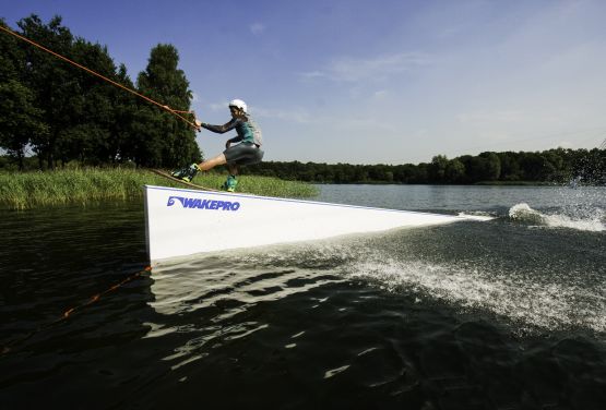 Realized project of wakepark in Netherlands