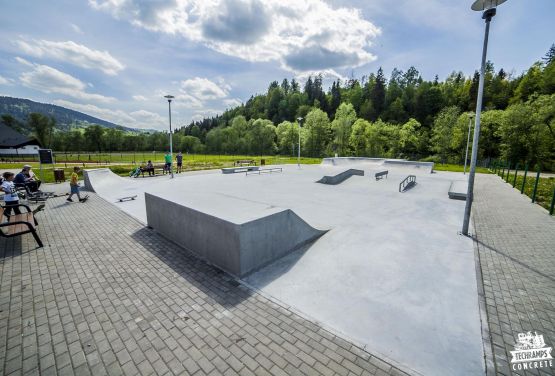 Skatepark Leichtbeton Milówka