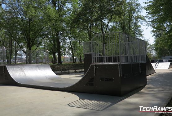 Sulęcin - Blick auf den Skatepark