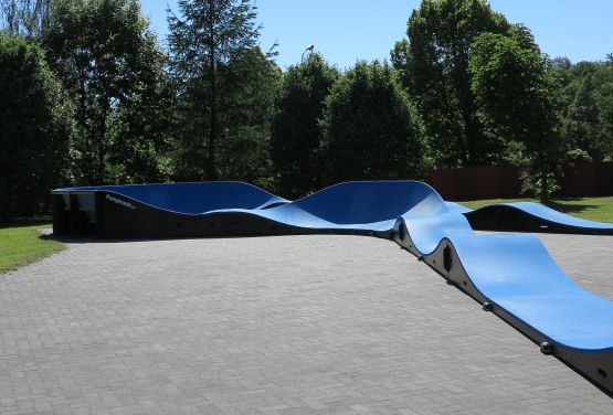pumptrack modułowy w Pawłowicach