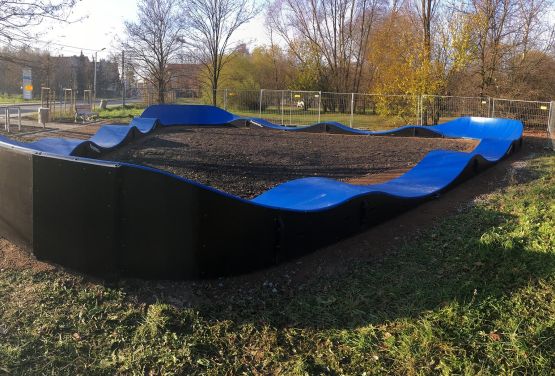 modulaire composite Pumptrack à Cracovie