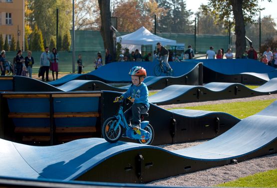 Composite pumptrack à Grodzisk Mazowiecki