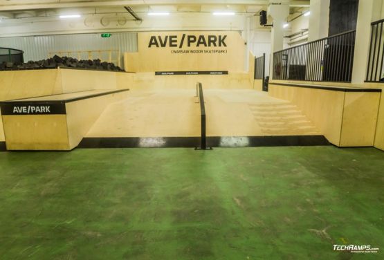 Interne modulaire skatepark - AvePark